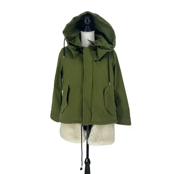 Doma Convertible Shearling Trim Utility Jacket - Picture 5 of 12